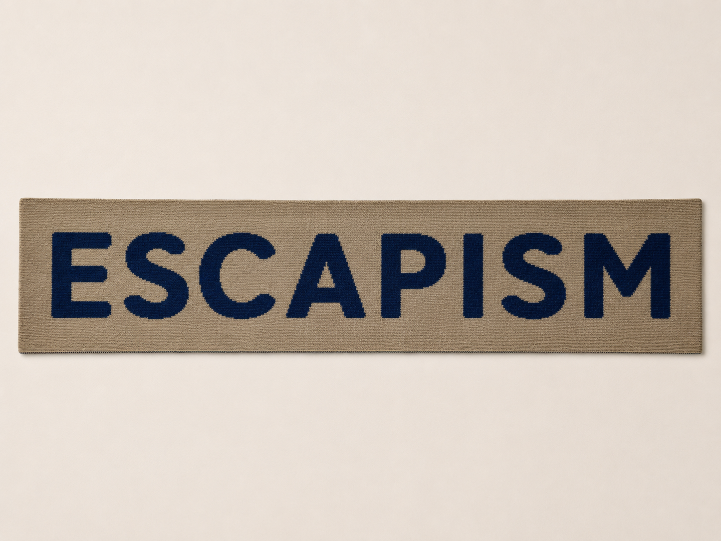 LOGO ESCAPISM SCARF