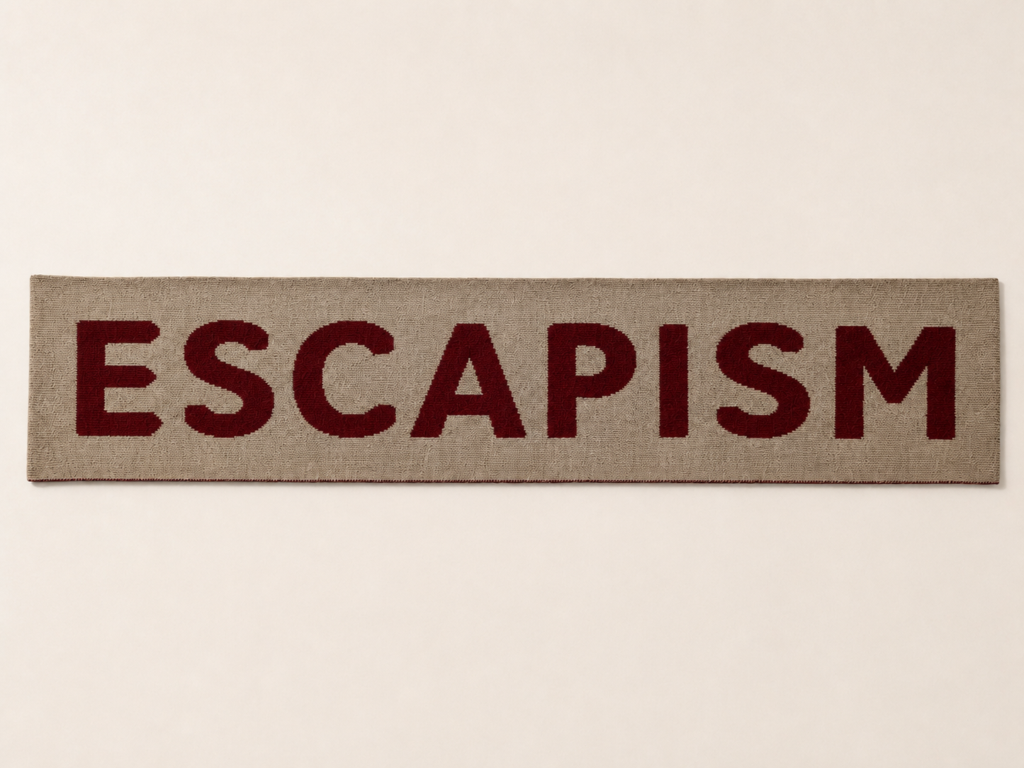 LOGO ESCAPISM SCARF