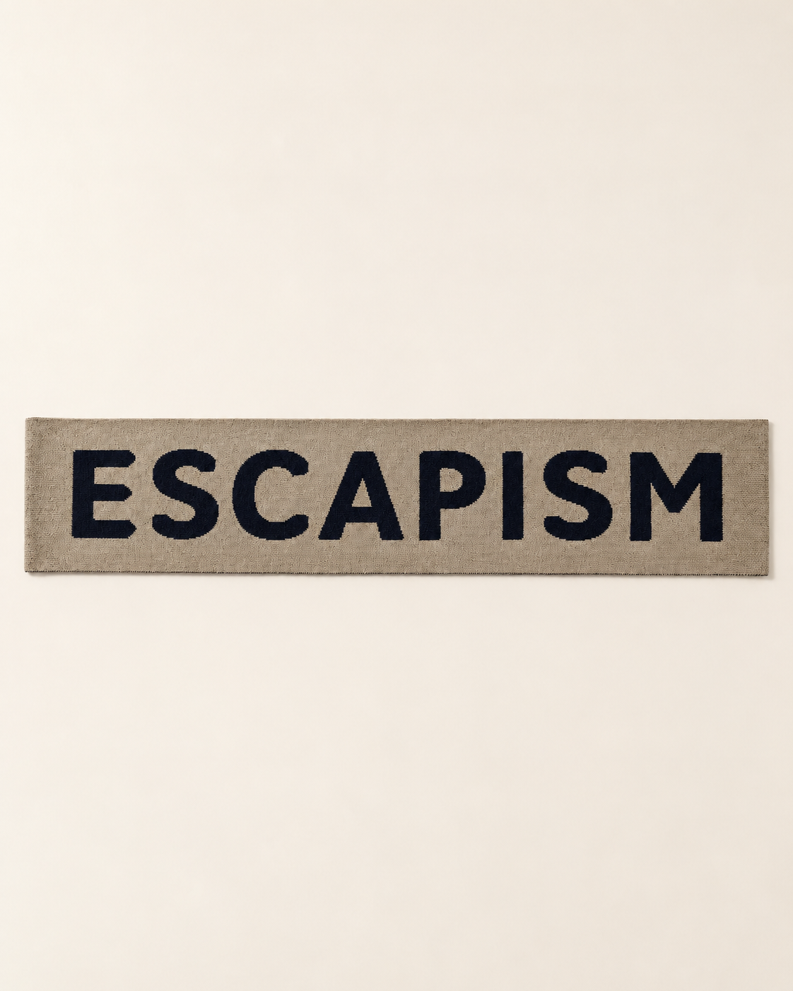 LOGO ESCAPISM SCARF
