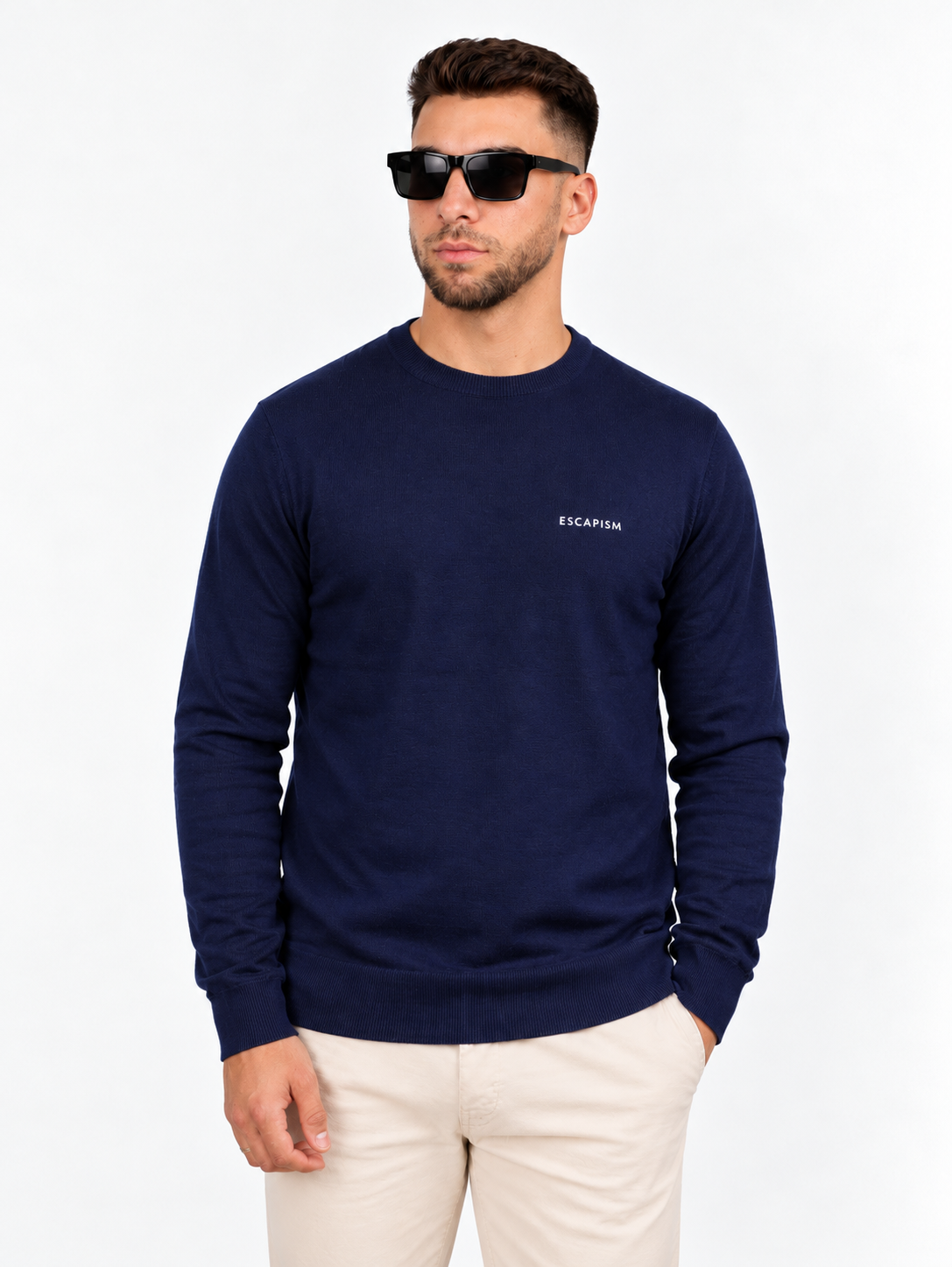CREWNECK EMBROIDERED – ESCAPISM