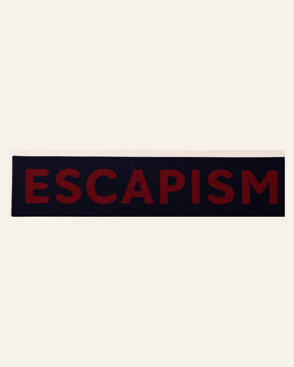 LOGO ESCAPISM SCARF