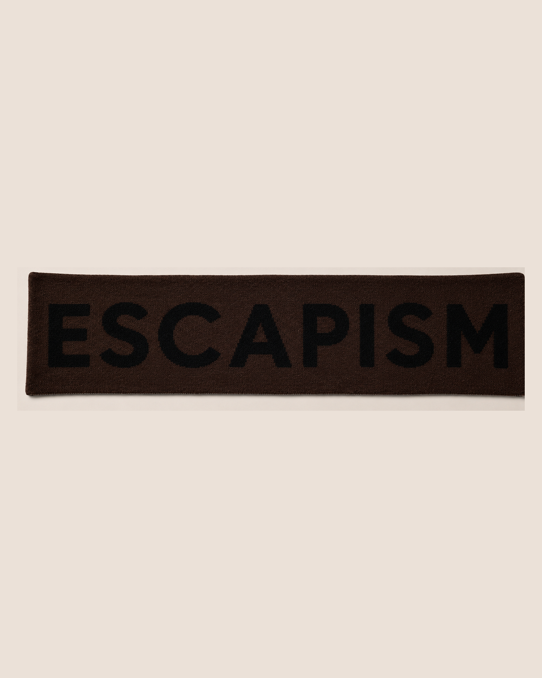 LOGO ESCAPISM SCARF