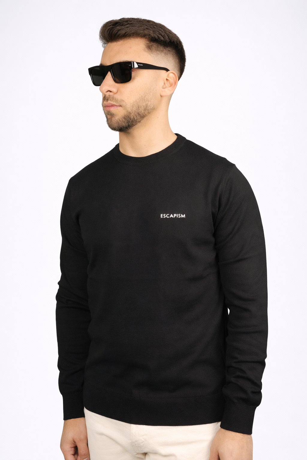 CREWNECK EMBROIDERED – ESCAPISM