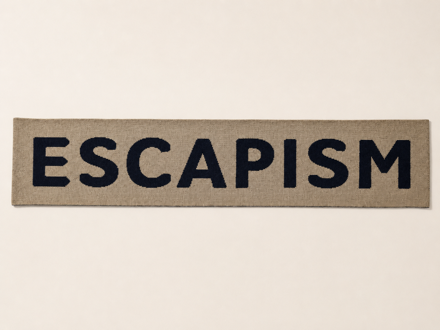LOGO ESCAPISM SCARF