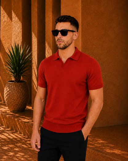 SHORT SLEEVE POLO - ESCAPISM