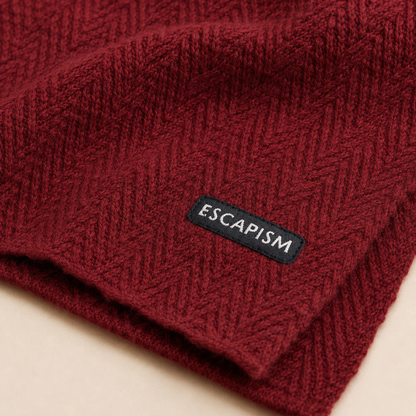 STRUCTURED STITCH SCARF ESCAPISM