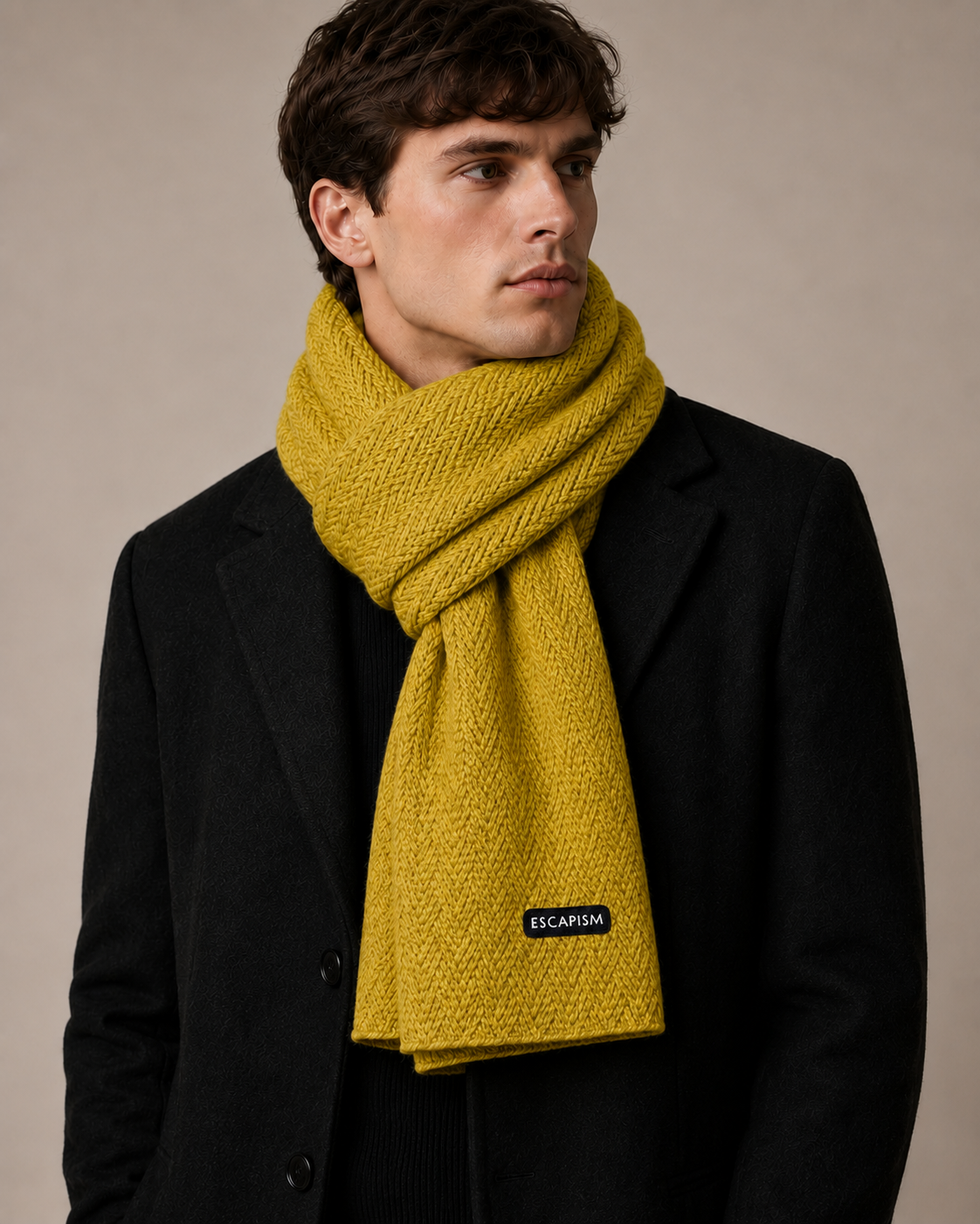 STRUCTURED STITCH SCARF ESCAPISM