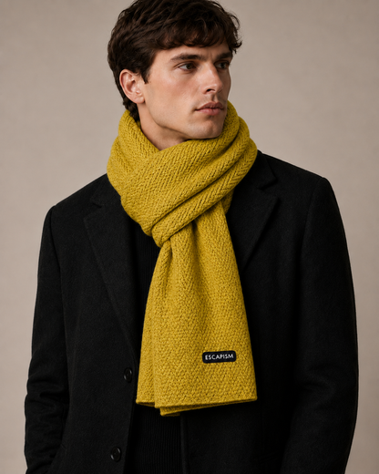 STRUCTURED STITCH SCARF ESCAPISM