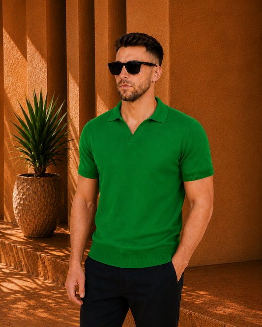 SHORT SLEEVE POLO - ESCAPISM