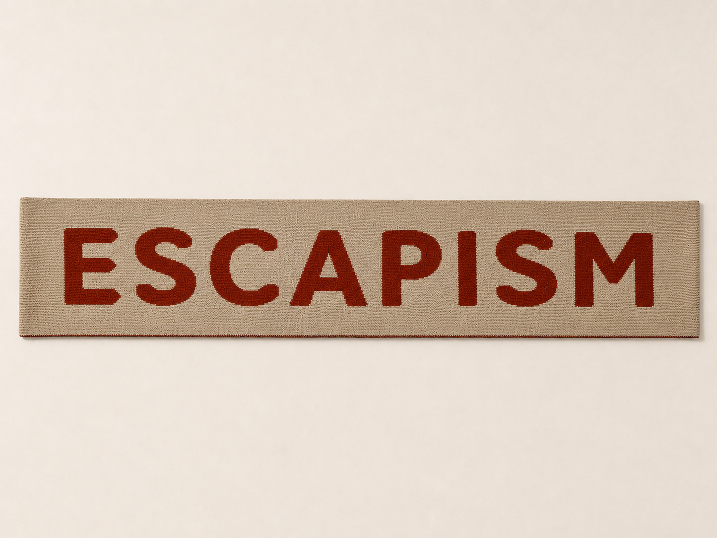 LOGO ESCAPISM SCARF
