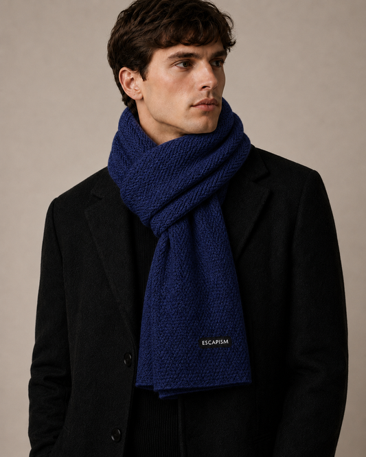 STRUCTURED STITCH SCARF ESCAPISM