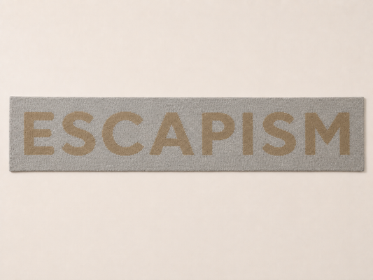 LOGO ESCAPISM SCARF