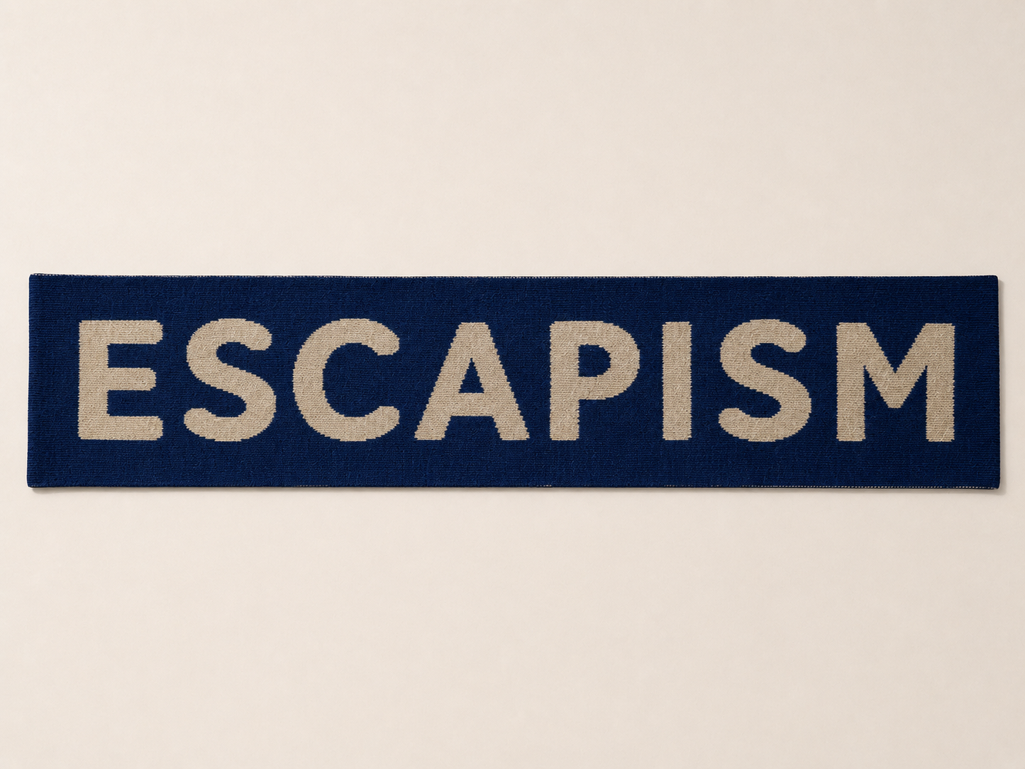 LOGO ESCAPISM SCARF