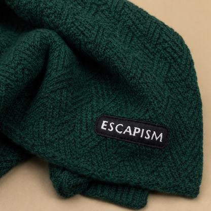 STRUCTURED STITCH SCARF ESCAPISM