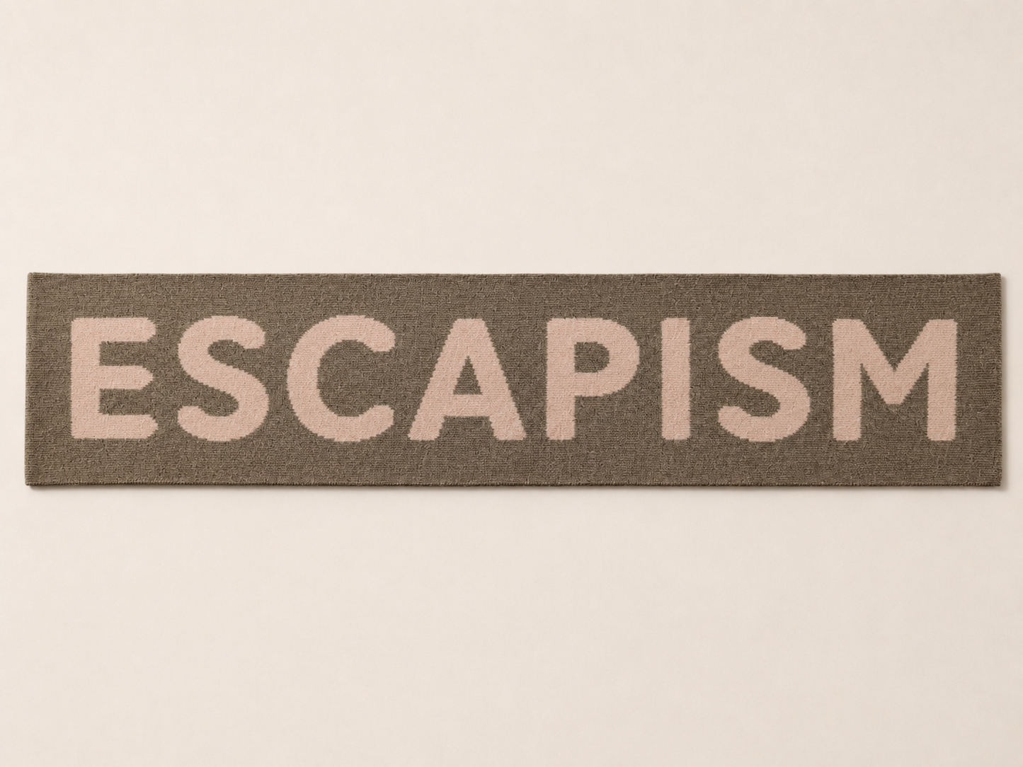 LOGO ESCAPISM SCARF
