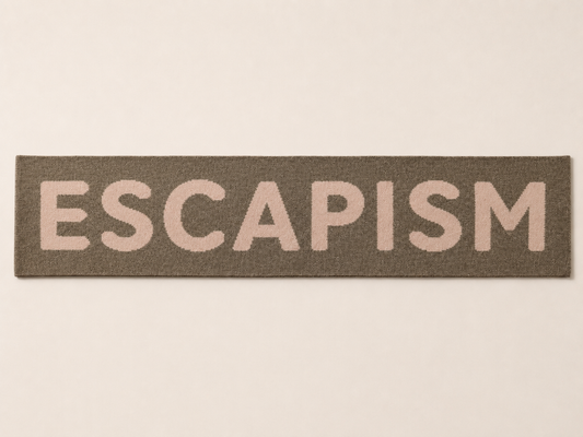LOGO ESCAPISM SCARF