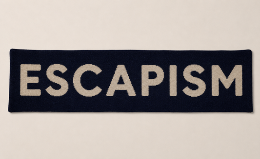 LOGO ESCAPISM SCARF