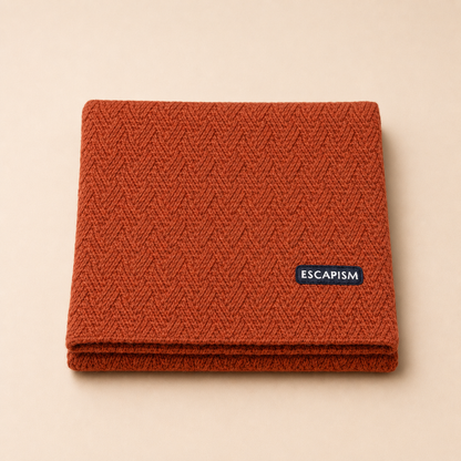 STRUCTURED STITCH SCARF ESCAPISM