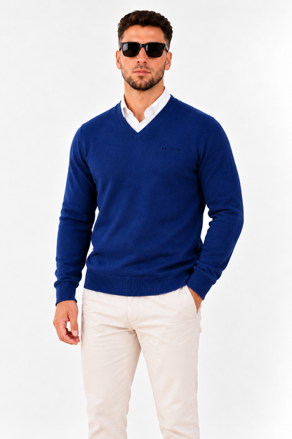 V-NECK EMBROIDERED – ESCAPISM