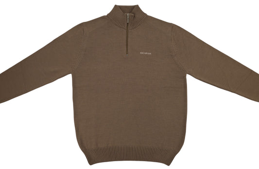 HALF ZIP POLO - ESCAPISM