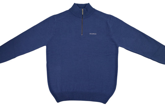 HALF ZIP POLO - ESCAPISM