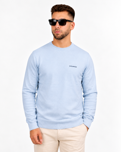 CREWNECK EMBROIDERED – ESCAPISM