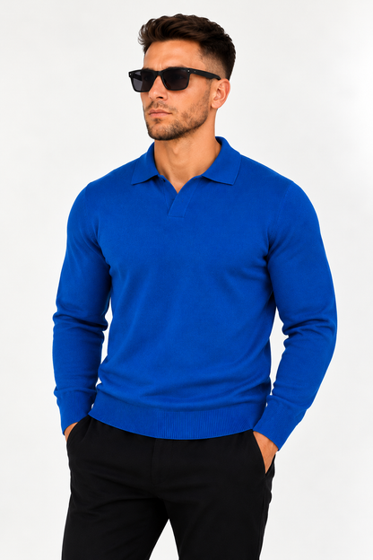 LONG SLEEVE POLO - ESCAPISM