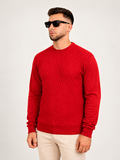 ARAN CREWNECK - ESCAPISM