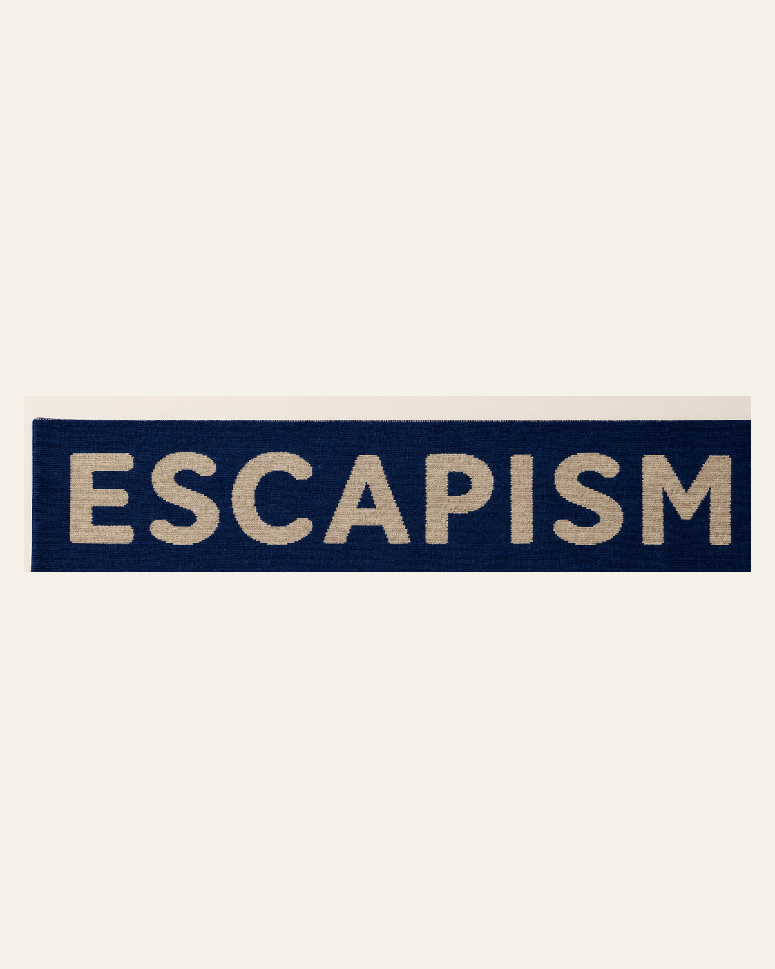 LOGO ESCAPISM SCARF