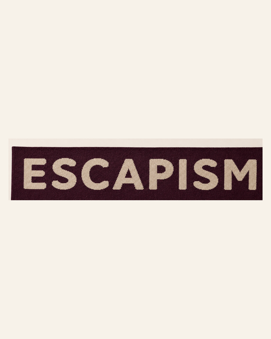 LOGO ESCAPISM SCARF