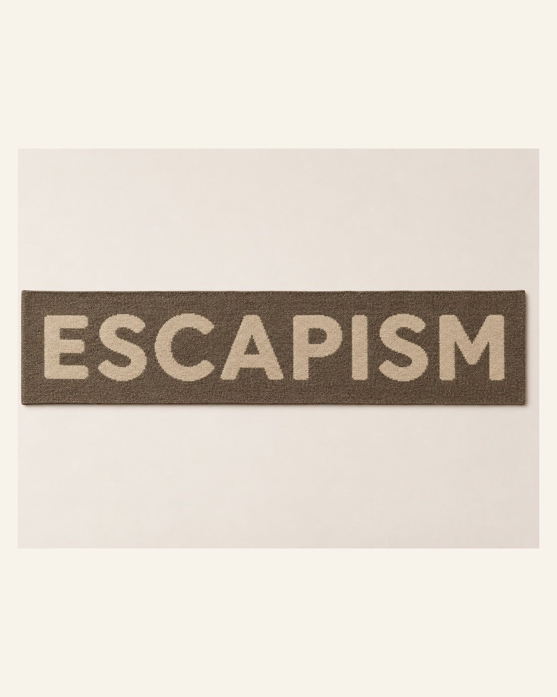 LOGO ESCAPISM SCARF