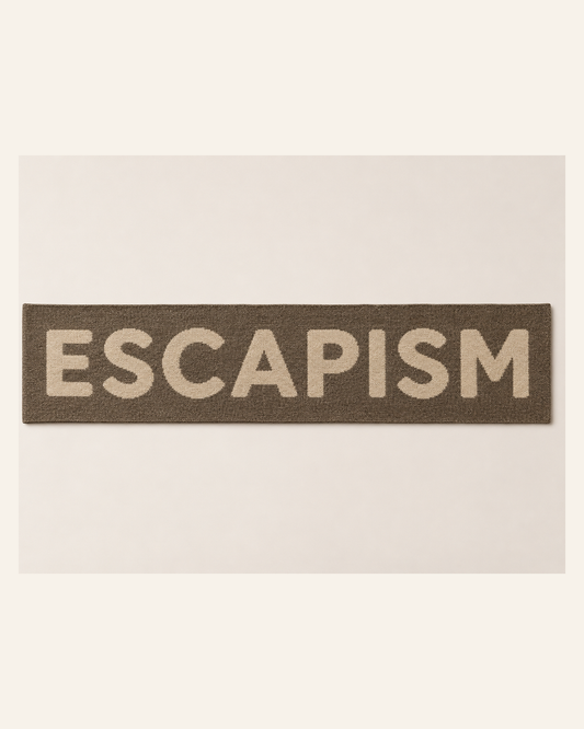 LOGO ESCAPISM SCARF