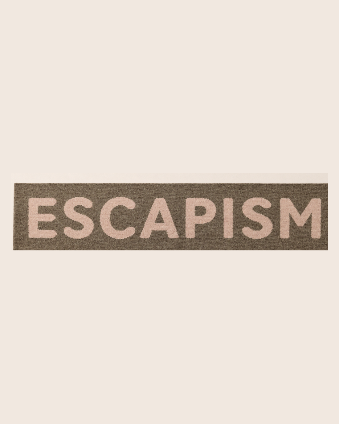 LOGO ESCAPISM SCARF
