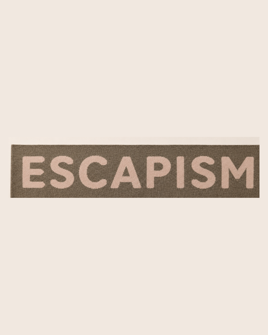LOGO ESCAPISM SCARF