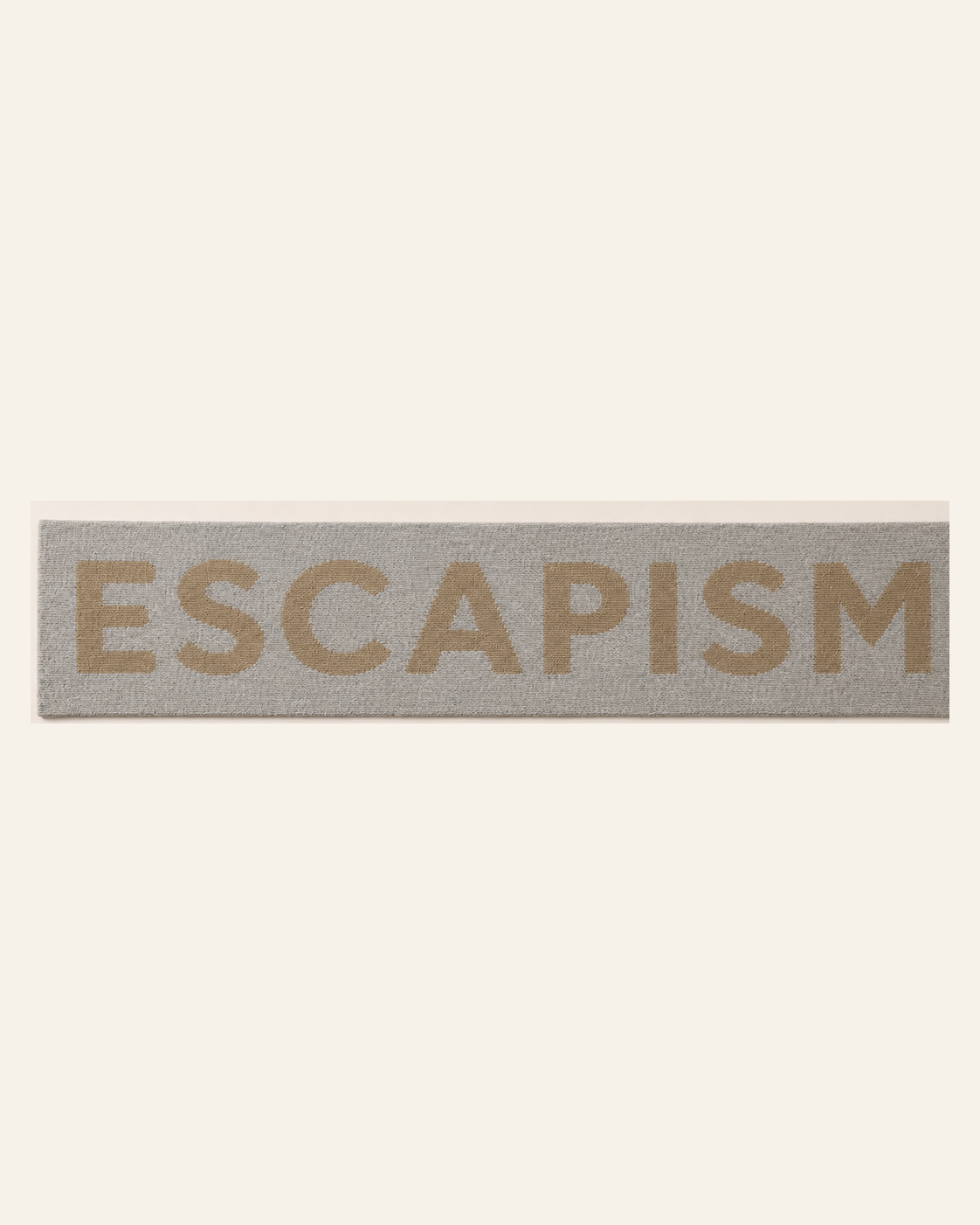 LOGO ESCAPISM SCARF