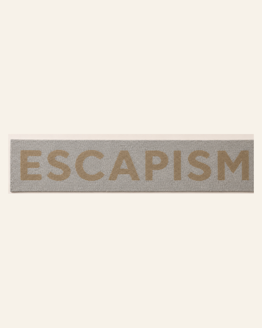 LOGO ESCAPISM SCARF