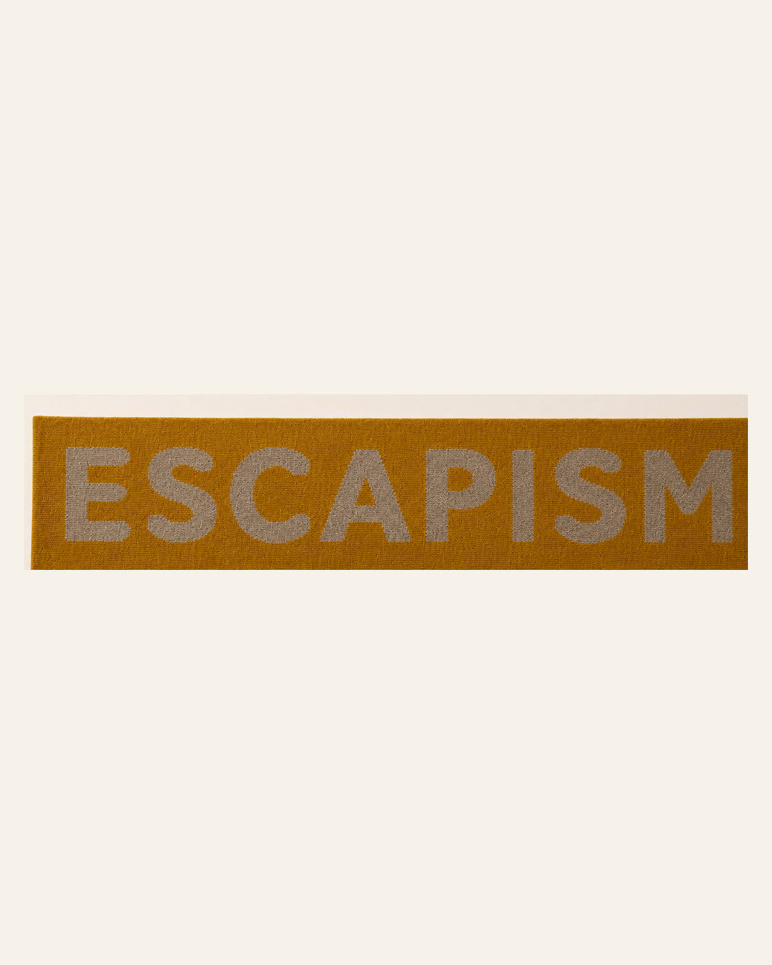 LOGO ESCAPISM SCARF