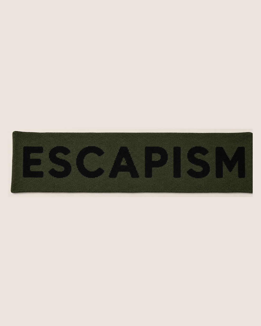 LOGO ESCAPISM SCARF