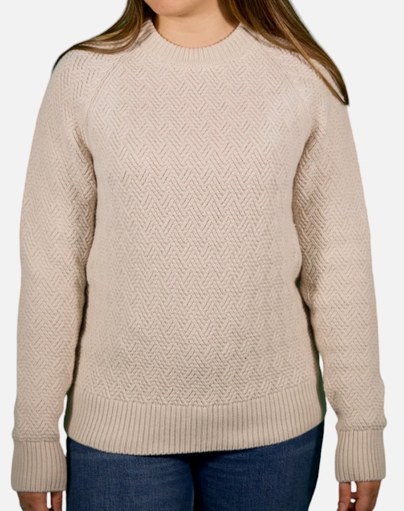 CREWNECK STRUTURED SLEEVE RAGLAN ESCAPISM
