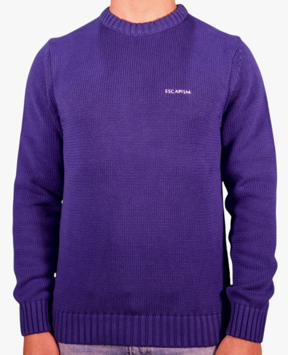 EMBROIDERED ESCAPISM CREWNECK