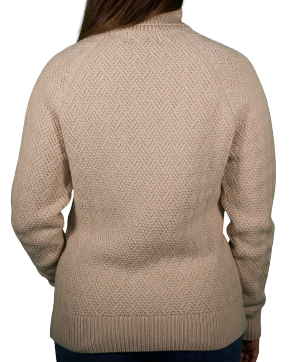 TURTLENECK STRUTURED SLEEVE RAGLAN ESCAPISM