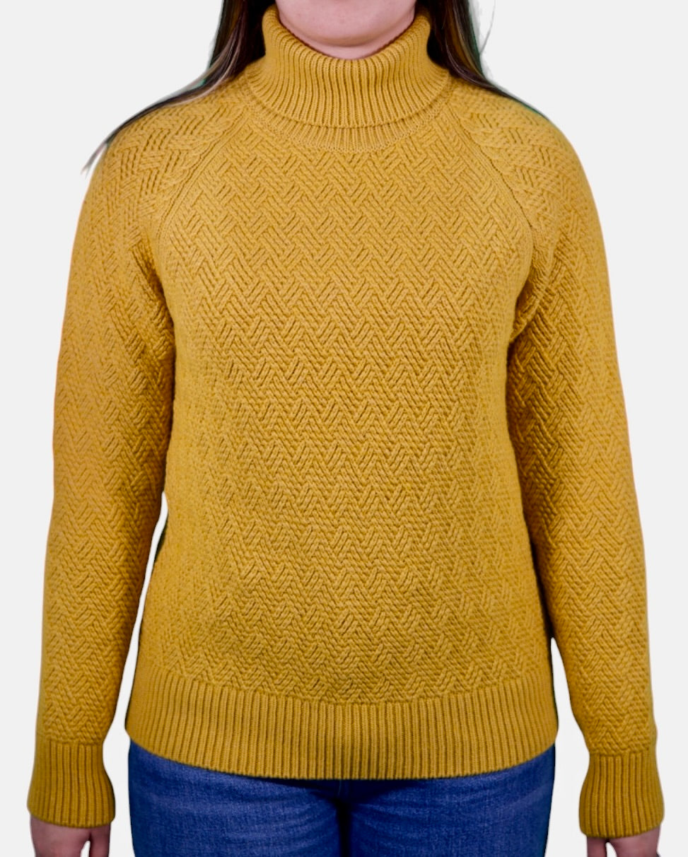 TURTLENECK STRUTURED SLEEVE RAGLAN ESCAPISM