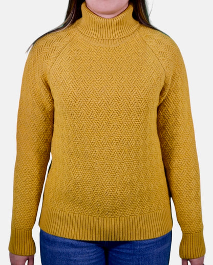 TURTLENECK STRUTURED SLEEVE RAGLAN ESCAPISM