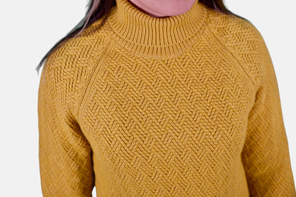 TURTLENECK STRUTURED SLEEVE RAGLAN ESCAPISM