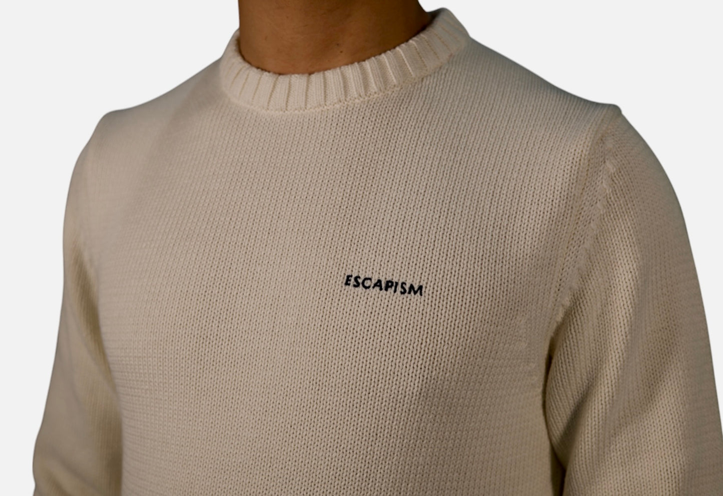 EMBROIDERED ESCAPISM CREWNECK