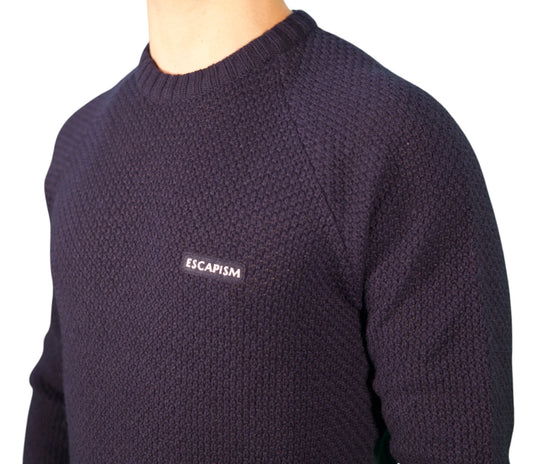 CREWNECK STRUTURED SLEEVE RAGLAN ESCAPISM