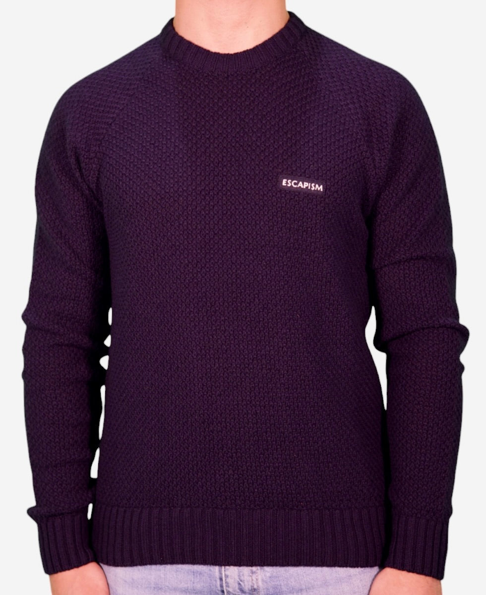 CREWNECK STRUTURED SLEEVE RAGLAN ESCAPISM