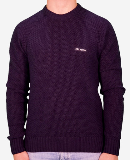 CREWNECK STRUTURED SLEEVE RAGLAN ESCAPISM
