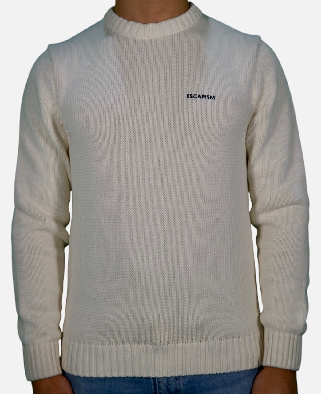 EMBROIDERED ESCAPISM CREWNECK