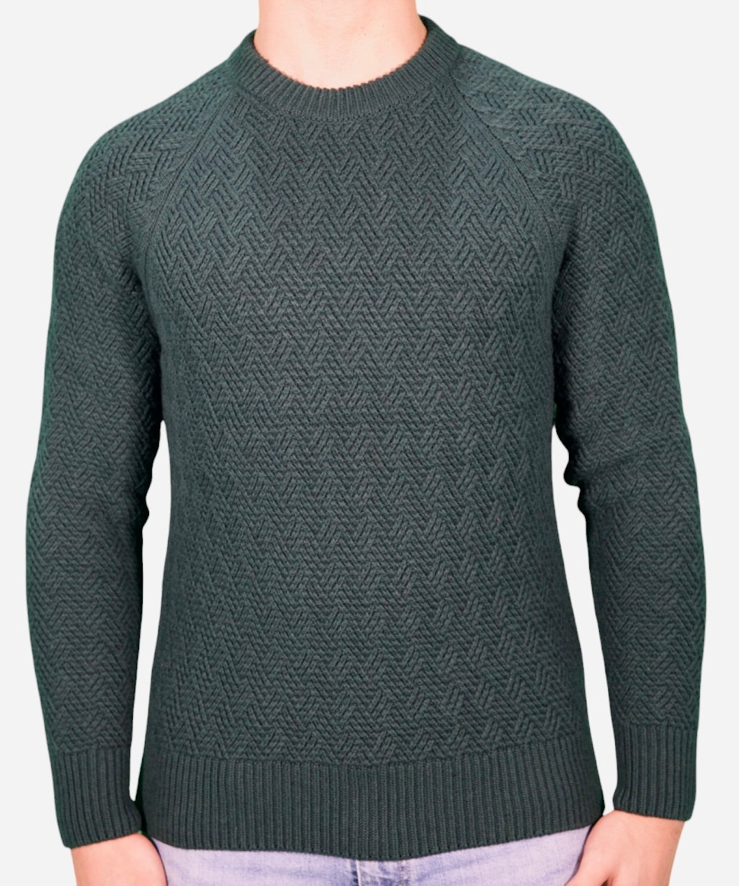 CREWNECK STRUTURED SLEEVE RAGLAN ESCAPISM